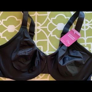 NWT Olga black underwire bra 40D